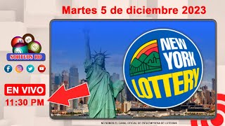 New York Lottery en vivo 📺│Martes 5 de diciembre 2023  1130 PM [upl. by Osrit]