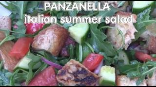 Panzanella Italian Summer Salad [upl. by Fonzie932]