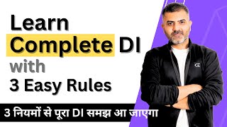 Complete DI Tutorial  3 Golden Rules of DI  UGCNET Paper 1  Bharat Kumar [upl. by Gilliam]