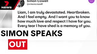 Simon Cowells heartfelt tribute to Liam Payne  7NEWS [upl. by Anahoj]