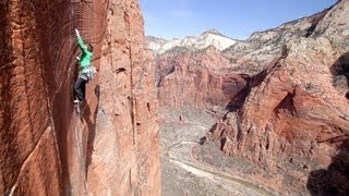 Free Climbing Moonlight Buttress [upl. by Anasor]