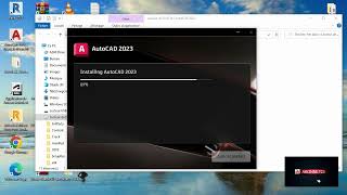 Autocad 2023  Comment installer et activer  How to install and activate [upl. by Ailices527]