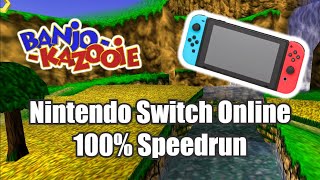 BanjoKazooie  FIRST 100 quotSpeedrunquot on Nintendo Switch in 32537 [upl. by Cal]