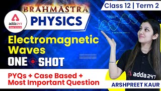 Electromagnetic Waves  EMW in One Shot  Most Important  PYQs  Case Based  Questions  Class 12 [upl. by Engapmahc443]