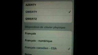 IPhone 4s  Comment activer Siri pour les utilisateur francophones ayant un clavier QWERTY [upl. by Guillemette]