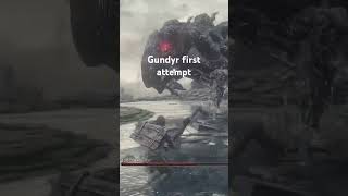 Judex Gundyr first attempt ds3 darksouls darksouls3 gamingcommunity gamingvideos gaming fyp [upl. by Harlow]