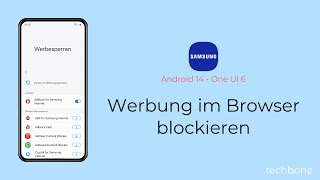 Werbung im Browser blockieren Samsung Internet [upl. by Ram608]