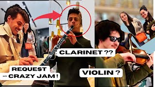 This girls request turned into a crazy jam feat raphaelclarinet [upl. by Valery874]