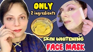 Homemade face pack for clear and glowing skin  Glowing Brightening face mask [upl. by Opportina510]