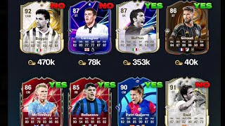 LE SBC A FAIRE SUR FC25  AVIS SBC BUFFON GIROUD BAGGIO KEAN etc [upl. by Acireh45]