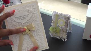 Cards made using Spellbinders Dies [upl. by Laughry]