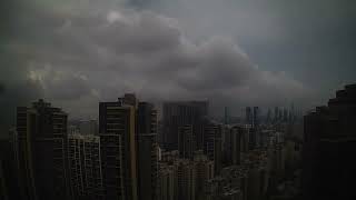 Shenzhen 24h Timelapse on 16112024 4K 15mm Wide Angle [upl. by Nyved687]