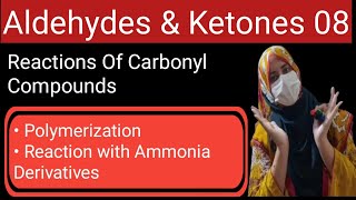 Reactions of Aldehydes amp Ketones Part5  Chapter  12  Chemistry 12  MDCAT  ECAT  PTB [upl. by Lenni]