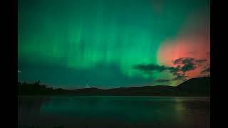 Aurora over Ennerdale Water October 2024 [upl. by Motteo]