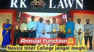 Annual function🎊 Novice Inter College jangal maghi Gorakhpur🤗✅ [upl. by Adeline675]