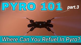 PYRO 101  Part3  Where Can You Refuel In Pyro  All The Space Stations You Can Refuel In Pyro 4k [upl. by Eigram]