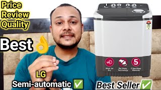 LG 7 Kg 5 Star Wind Jet Dry SemiAutomatic Top Loading Washing Machine P7020NGAZ Rat Away Feature [upl. by Delaney]