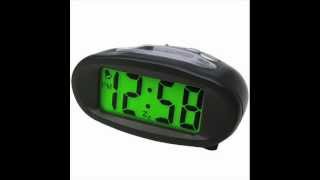 Acctim Eclipse Solar Dual Power Alarm Clock Black [upl. by Enilegna895]