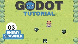 Top Down Survival Shooter In Godot  Part 3  Enemy Spawner [upl. by Olenolin]