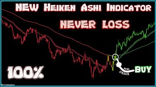 NEW Heiken Ashi Tradingview Indicator 100 Winning Trading Strategy For All Market [upl. by Aural]