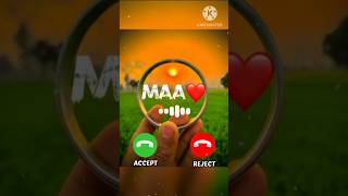 Maa RingtoneMother Love RingtoneI Love Mom DadMaa Emotional Ringtone maa ringtone dad shots [upl. by Jocko]