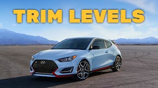 2022 Hyundai Veloster N Trim Levels and Standard Features Explained [upl. by Ycul]