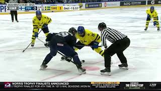 Aron Kiviharju 12  Shift by Shift 05022024 vs Sweden U18 WJC [upl. by Marjorie]