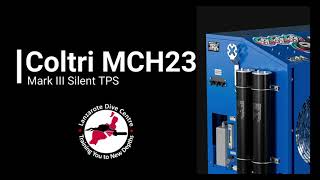 New Coltri MCH23 Mark III TPS Compressor for the our Dive Centre in Lanzarote [upl. by Gardie]