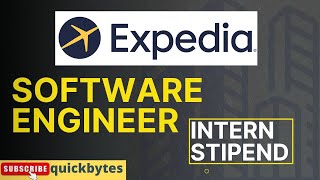 Expedia software Engineer intern stipend quickbytes Expediainternship sde [upl. by Kela478]