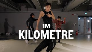 Burna Boy  Kilometre  Jungwoo Kim Choreography [upl. by Nosnar976]