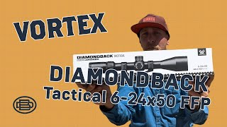 Vortex Diamondback 624x50 Scope Review [upl. by Franzoni774]