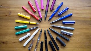 LAMY Safari Vista and AlStar Rollerballs [upl. by Serles]