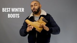 Top 8 Best And Most Stylish Mens Winter Boots [upl. by Mcgee754]