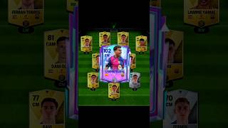 shorts fcbarcelona fifamobile fcmobile fifa gaming gavi pedri lewandowski football soccer [upl. by Rumery]