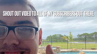 Shout out video to all my subscribers subscribers shout out video [upl. by Keraj]