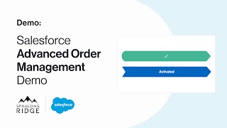 Salesforce Advanced Order Management Demo [upl. by Croner308]