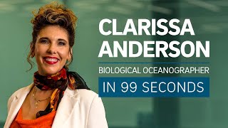 A Scientists Life Biological Oceanographer Clarissa Anderson in 99 Seconds [upl. by Chipman]