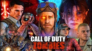 Todas las Cinemáticas  Pelicula Call of Duty Zombies en Español Latino World At War  Black Ops 4 [upl. by Newsom744]