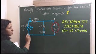 reciprocity theorem ac circuit [upl. by Laks]