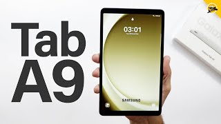 Samsung Galaxy Tab A9  Unboxing and First Review [upl. by Onig372]