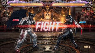 TEKKEN 8  The Punisher Devil Jin Vs Lucky Man Reina  Player Matches [upl. by Karel]