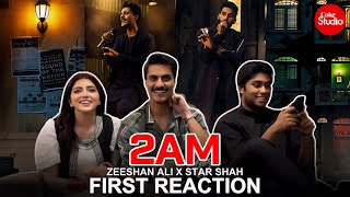 2AM  Star Shah x Zeeshan Ali Coke Studio Pakistan  First Reaction [upl. by Dora553]