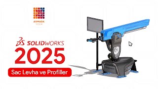 SOLIDWORKS 2025 Yenilikleri  Sac Levha ve Profiller [upl. by Latrina]