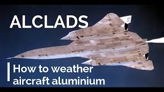 How to use Alclads for a weathered aluminum finish on your aircraft model [upl. by Aiym]