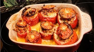 Tomates farcies Recette Provençale [upl. by Dunton362]