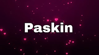 Paskin😍 East Indian Song  Sing alongKaraoke 🎤 [upl. by Anilas347]