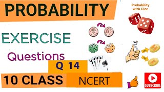 Class 10 Maths NCERT Solutions Question 14  Chapter 14 Probability Easy Explanation CLASS 10 MATHS [upl. by Eisso878]