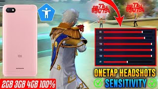 REDMI 6A FREE FIRE 📱 SETTINGSSENSITIVITYCUSTOM HUDDPI ⚙️ REDMI 6A FREE FIRE HIGHLIGHTS 🎯 [upl. by Ocsicnarf]