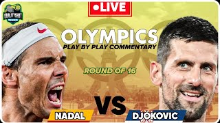 🎾DJOKOVIC vs NADAL  Paris Olympics 2024  LIVE Tennis PlaybyPlay Stream [upl. by Guyer]