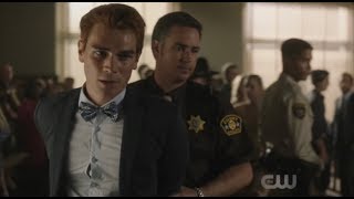 Archie Pleads Guilty at Court  3x01  Riverdale [upl. by Moya]